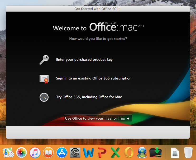 Download microsoft office 2011 for mac os sierra